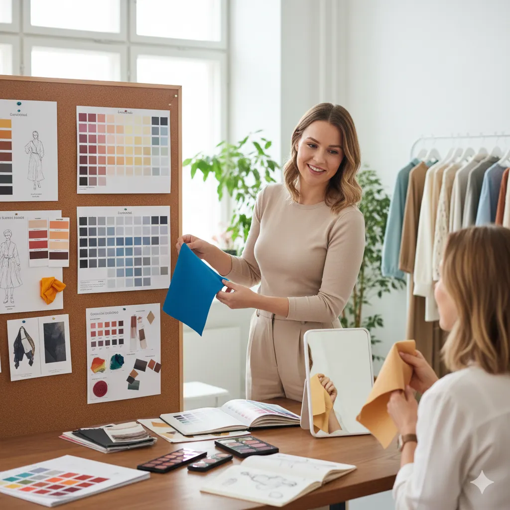 Olivia Mäkelä värineuvonnan ja tyylianalyysin erikoisosaaja